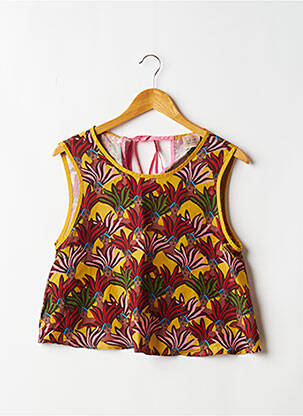 Top galben MÊME ROAD femeie