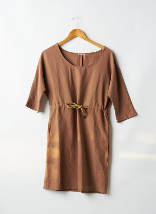 Rochie midi bej AKOZ femeie