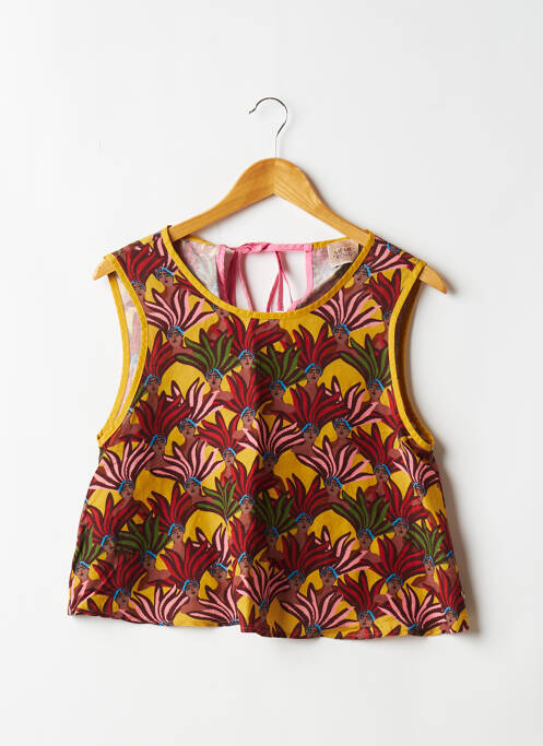 Top galben MÊME ROAD femeie