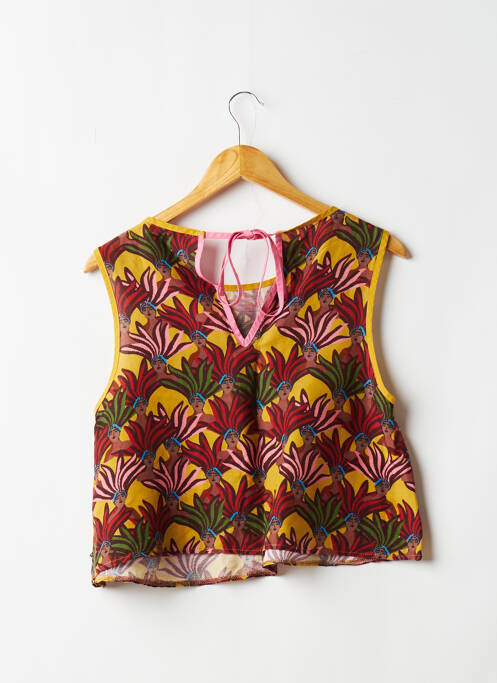 Top galben MÊME ROAD femeie