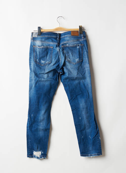 Blugi cu croială slim albastru ZARA femeie