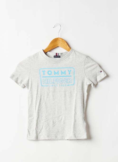 Tricou gri TOMMY HILFIGER băiat