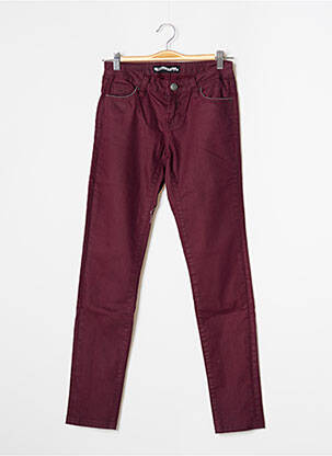 Pantalon slim roșu BISOU D'EVE femeie