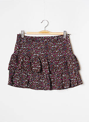 Fustă scurtă maro ROSEBUD femeie