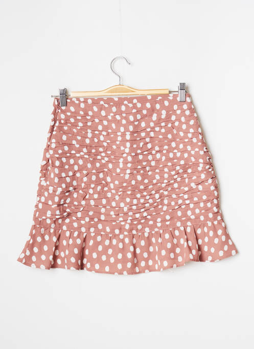 Fustă scurtă roz ABERCROMBIE & FITCH femeie