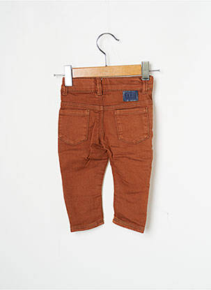 Pantalon slim elasticitate maro IKKS băiat