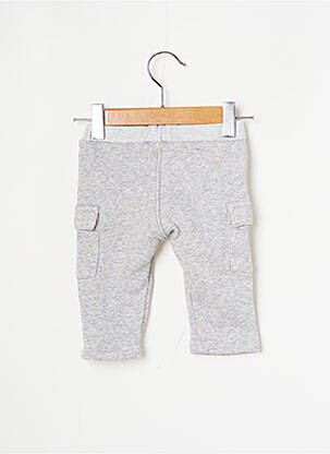 Pantalon cargo elasticitate talie elastică gri PETIT BATEAU băiat
