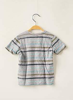 Tricou elasticitate mâneci scurte gri NAME IT băiat