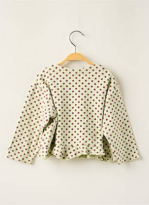 Jachete casual guler rotund verde LILI GAUFRETTE fată
