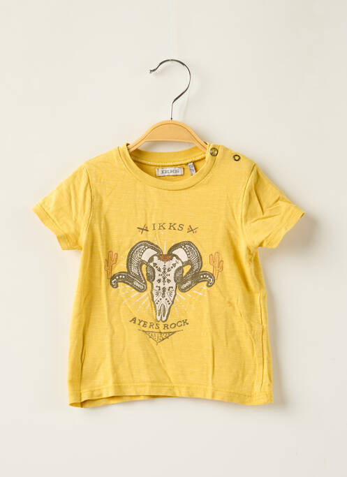 Tricou galben IKKS băiat