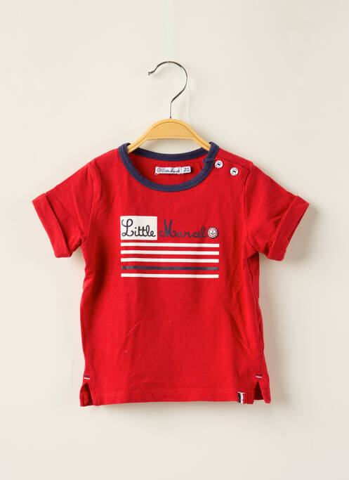 Tricou roșu LITTLE MARCEL băiat