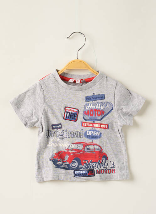 Tricou gri BOBOLI băiat