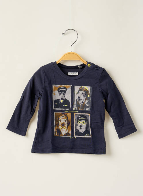 Tricou albastru IKKS băiat