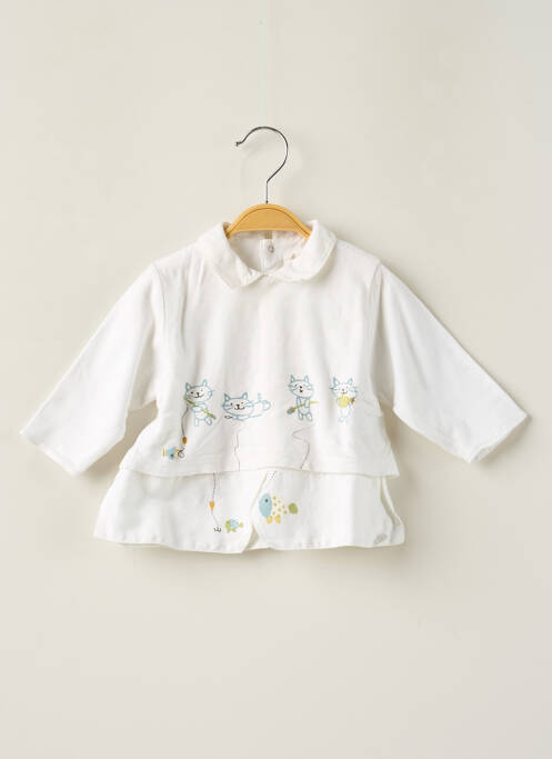 Tunică mâneci lungi bej CATIMINI fată