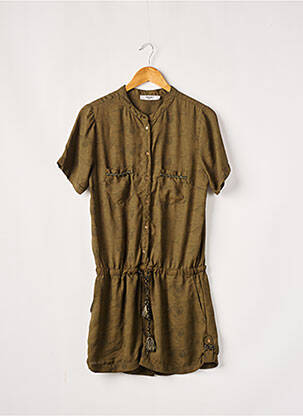 Salopetă scurtă verde DEELUXE femeie