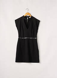 Rochie midi fără mâneci fără mâneci negru MORGAN femeie