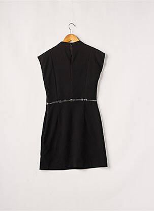 Rochie midi fără mâneci fără mâneci negru MORGAN femeie