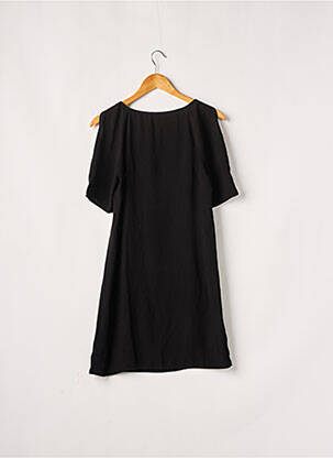 Rochie midi croială fluidă mâneci 3/4 negru PROMOD femeie