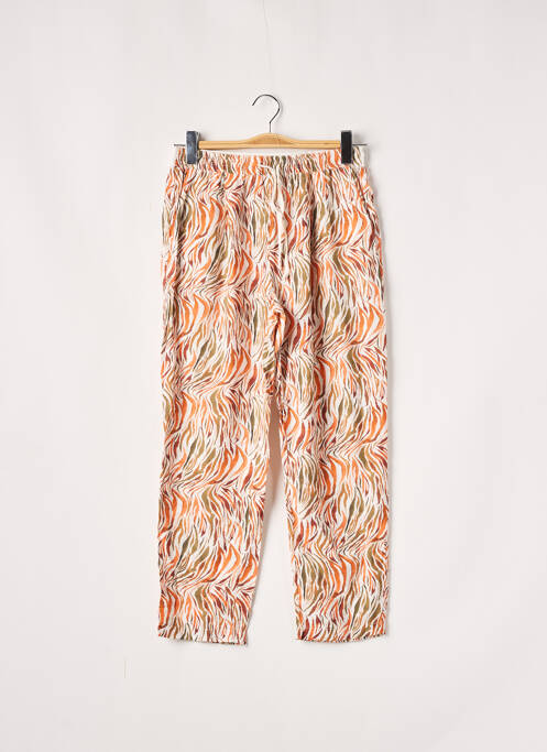 Pantalon larg portocaliu SEE U SOON femeie