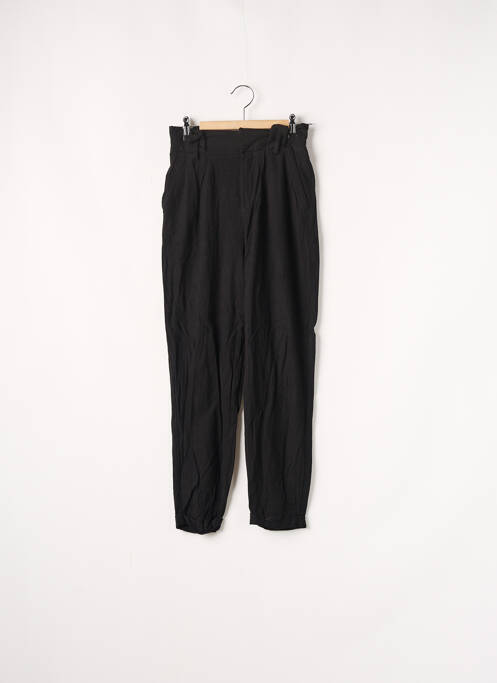 Pantalon larg negru BERSHKA femeie