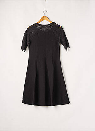 Rochie midi mâneci scurte mâneci scurte negru STREET ONE femeie