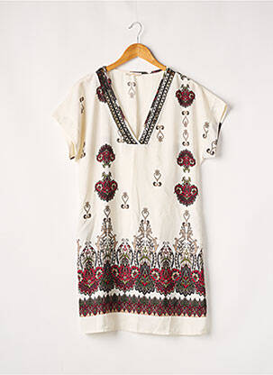 Rochie scurtă bej JAD femeie