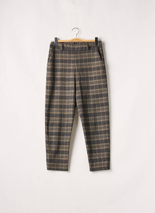 Pantalon drept gri SANS MARQUE femeie