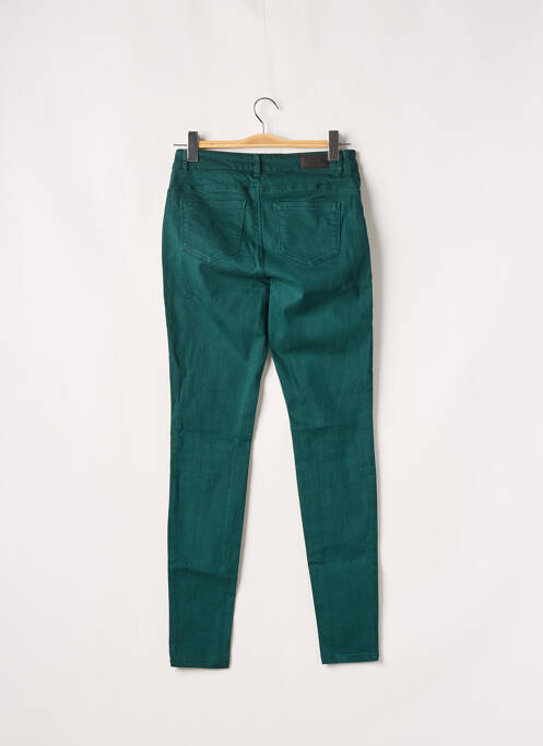 Blugi cu croială slim verde VERO MODA femeie