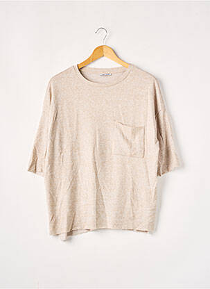 Top bej ZARA TRAFALUC femeie