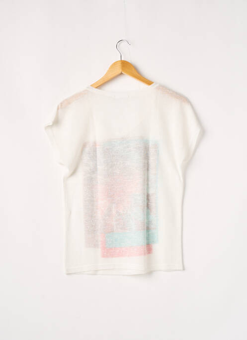 Top alb SANS MARQUE femeie