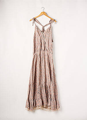 Rochie lungă gri R867 femeie