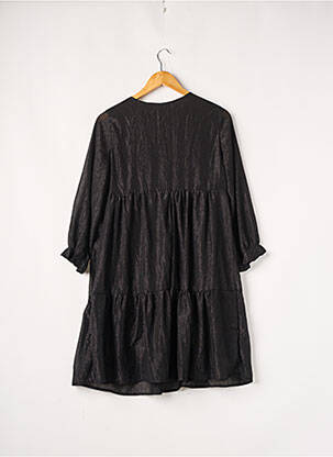 Rochie midi mâneci lungi mâneci lungi negru LILI & LALA femeie
