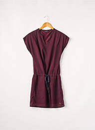 Rochie scurtă mâneci scurte mâneci scurte roșu BONOBO femeie