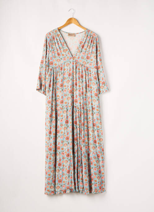 Rochie lungă albastru BANDITAS FROM MARSEILLE femeie