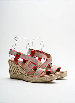 Espadrile roșu LA FEE MARABOUTEE femeie