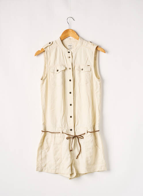 Salopetă scurtă bej ONLY femeie