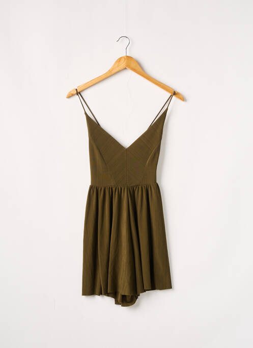 Salopetă scurtă verde ZARA femeie