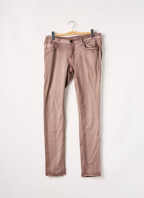 Blugi cu croială slim roz GARCIA femeie