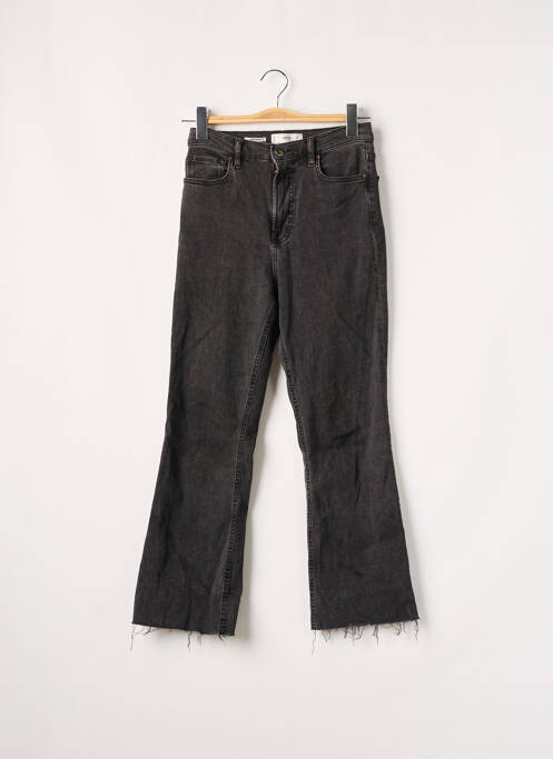 Blugi cu croială evazată gri MANGO femeie