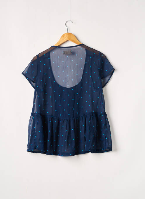 Top albastru HOLLISTER femeie