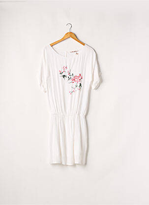 Rochie midi alb LA FEE MARABOUTEE femeie