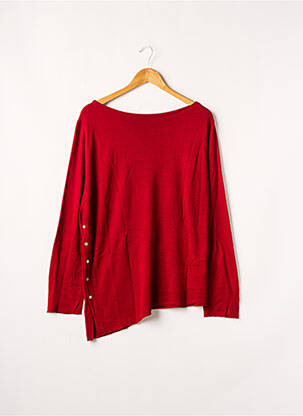Pulover tunică roșu COP COPINE femeie