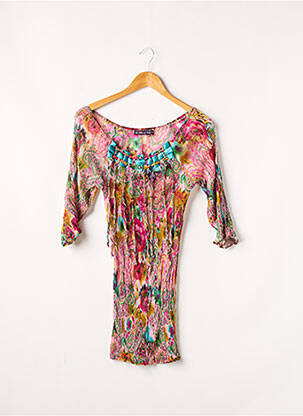 Top violet LES FILLES DU VENT femeie