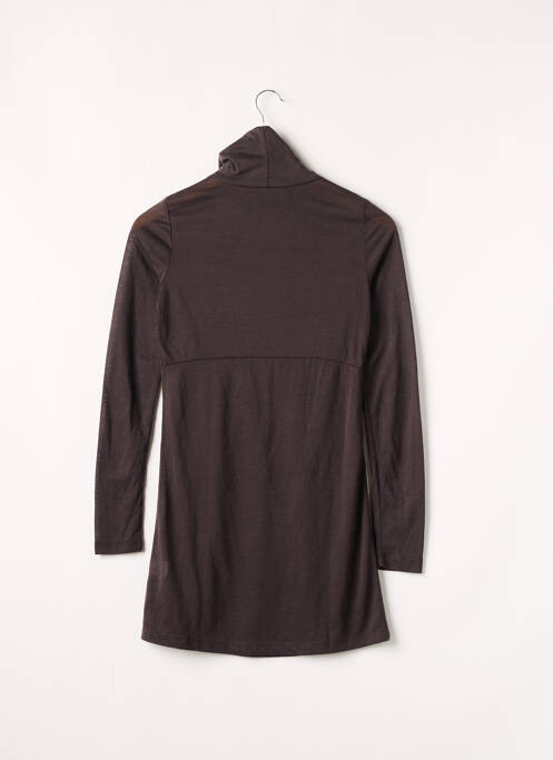 Rochie midi maro DP JEANS femeie