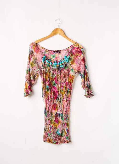 Top violet LES FILLES DU VENT femeie