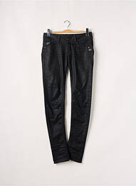 Pantalon slim închidere cu fermoar sub clapetă cu nasturi mărime normală negru G STAR homme