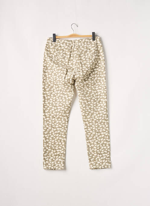 Pantalon slim verde BANDITAS FROM MARSEILLE femeie