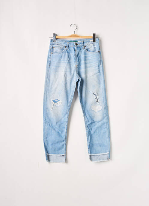 Blugi cu croială slim albastru PLEASE femeie