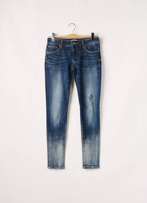 Blugi cu croială slim albastru FRACOMINA femeie