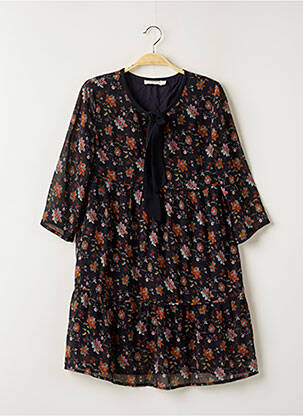 Rochie scurtă mâneci 3/4 mâneci 3/4 albastru LA PETITE ETOILE femme